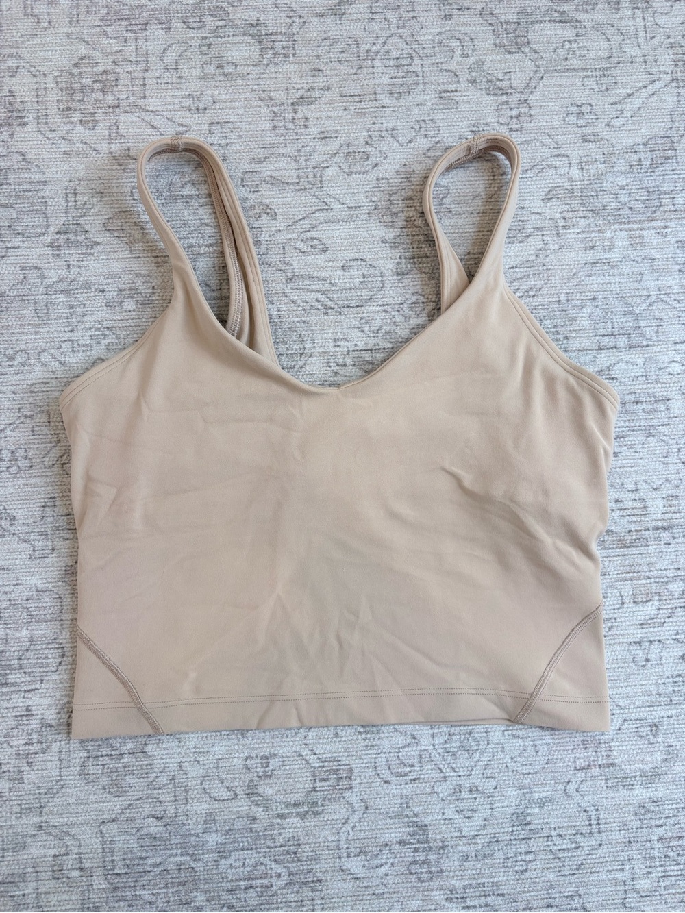 lululemon athletica Cafe Au Lait Align tank, Size 6